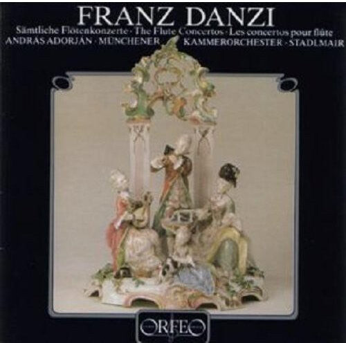 

CD диск Danzi / Adorjan / Munich Choir Orchestra: Flute Concertos