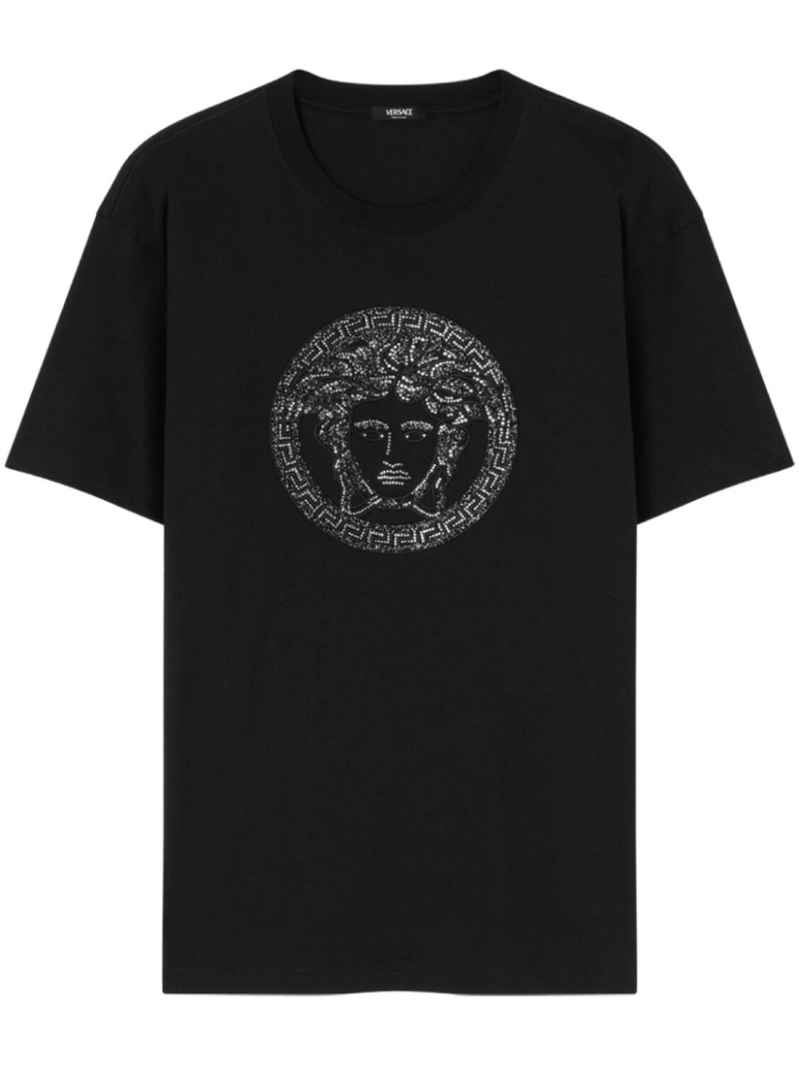

Футболка с логотипом Versace, черный
