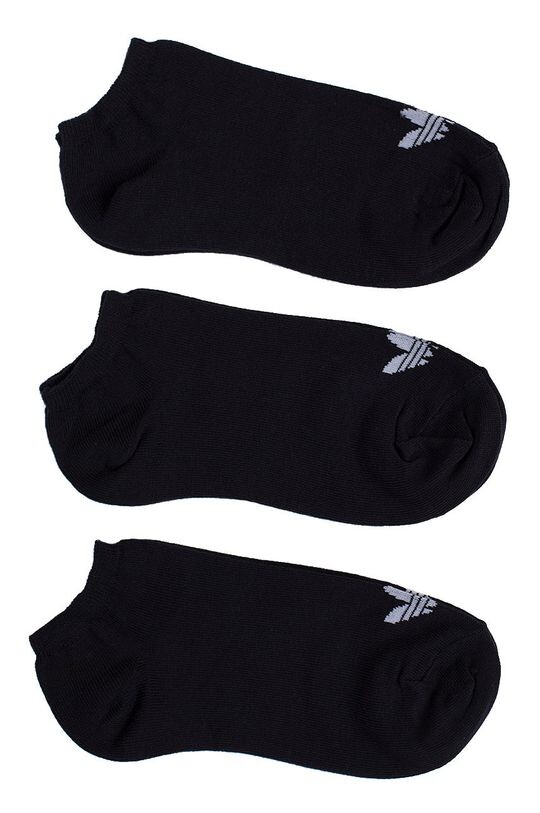 

Носки Trefoil Liner (3 шт.) S20274.D adidas Originals, черный