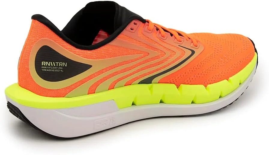 Мужские кроссовки Reebok Floatzig TreadSneaker, белый/оранжевый — фото 4
