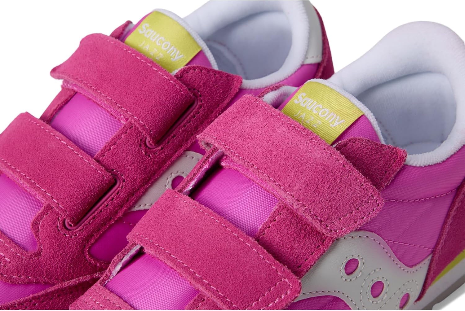Детские кроссовки Saucony Jazz Double Hook Loop для унисекса, розовый — фото 2