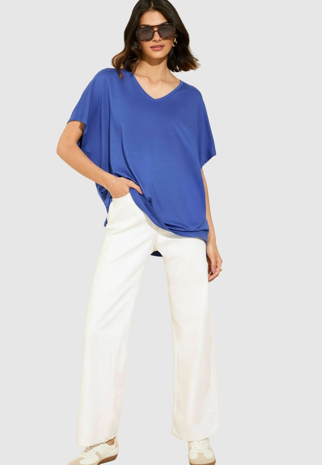 

Базовая футболка REGULAR FIT - SHORT SLEEVE - Blouse Friends Like These, синий