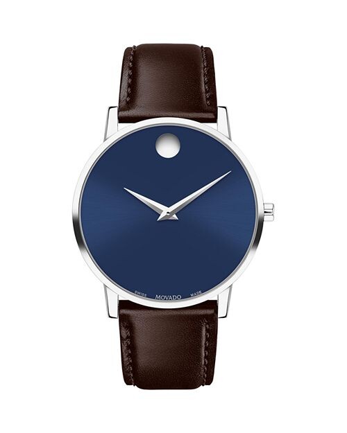 

Классические музейные часы, 40 мм Movado, цвет Multi
