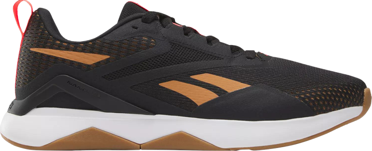 

Кроссовки Nanoflex TR 2.0 'Black Court Brown Gum', черный