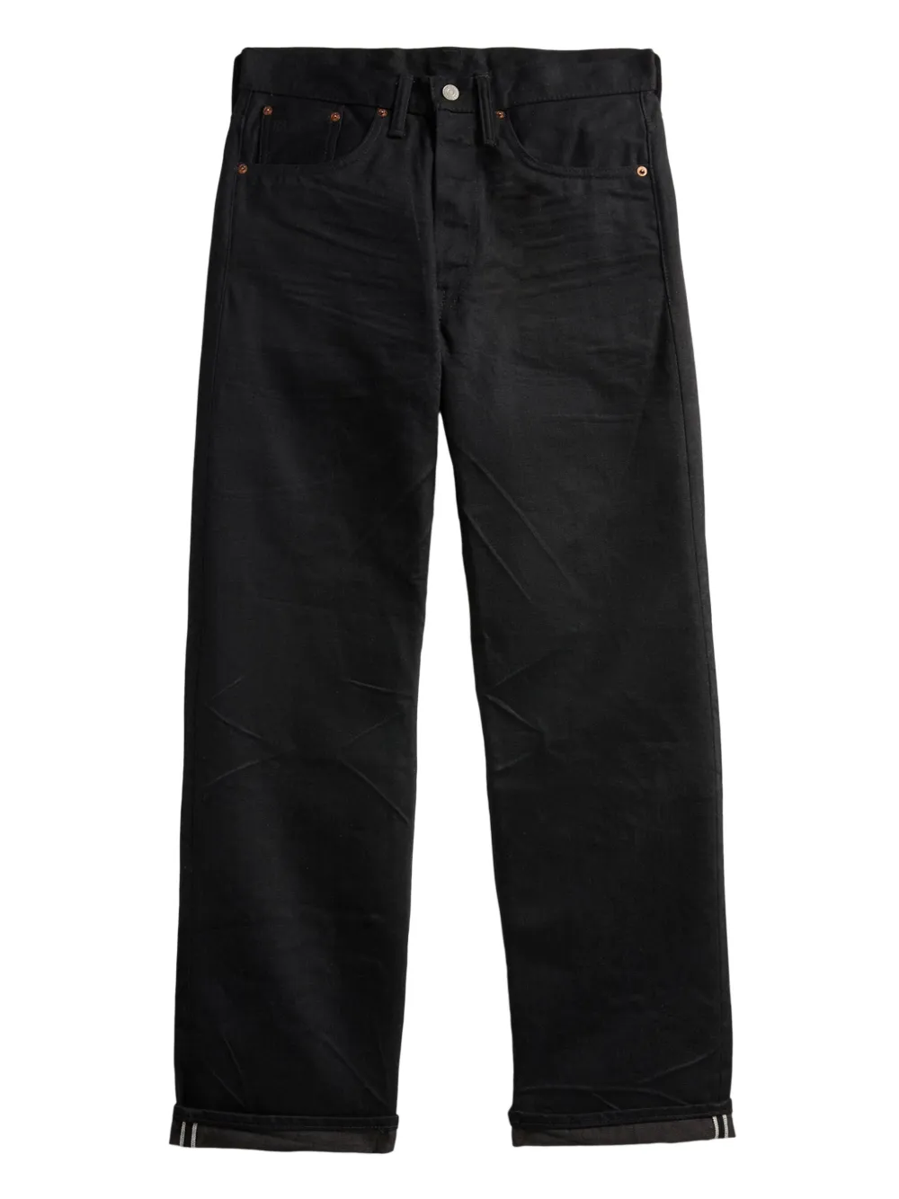 

Джинсы с нашивкой-логотипом Ralph Lauren RRL, черный