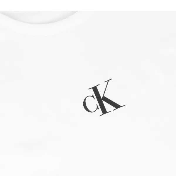 Футболка стандартного кроя Calvin Klein, белый — фото 3