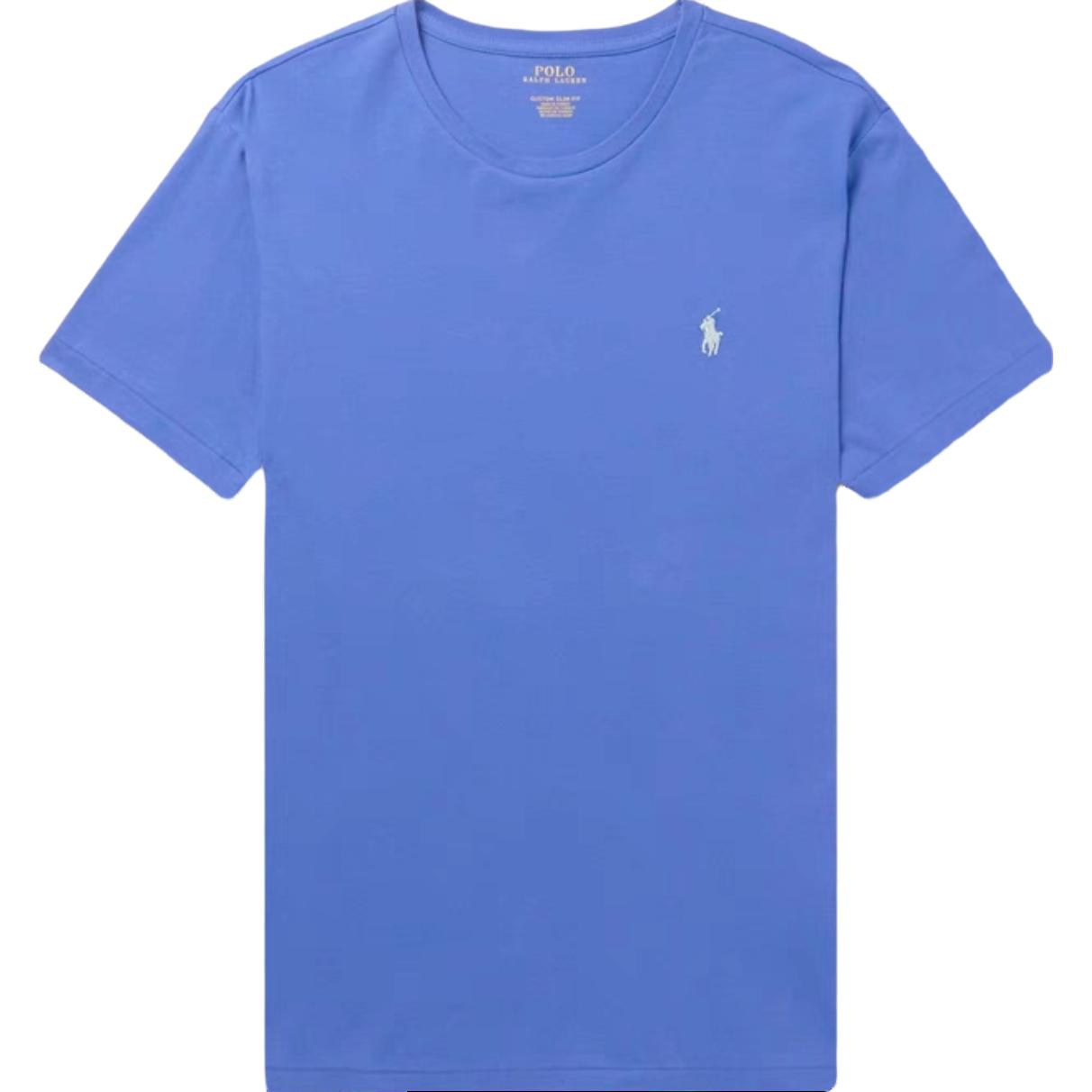 Футболка мужская синяя Polo Ralph Lauren — фото 2
