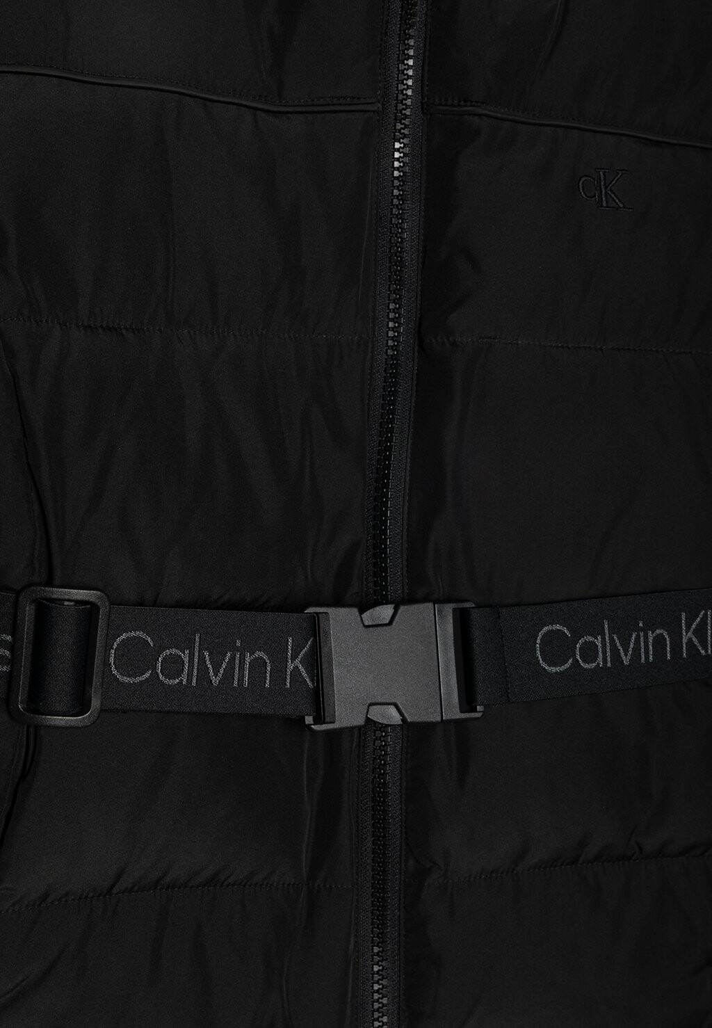 

Зимняя куртка LOGO TAPE BELTED Calvin Klein, черный