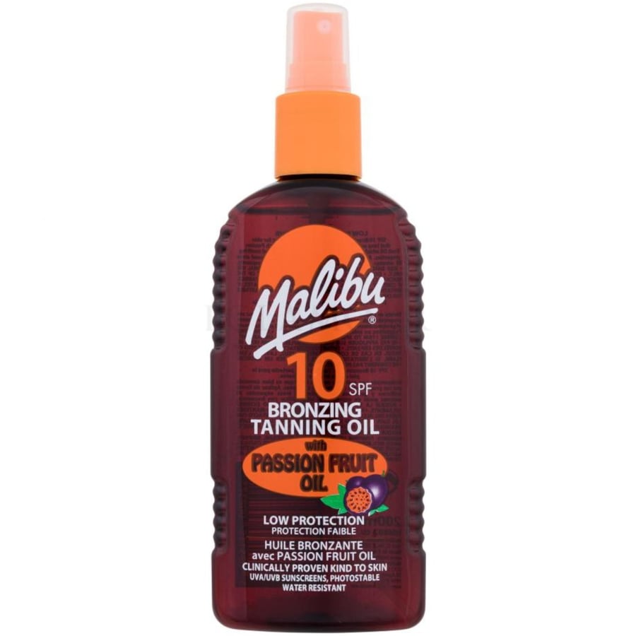 

Malibu, Passion Fruit Oil SPF10, солнцезащитный спрей с маслом маракуйи, 200 мл