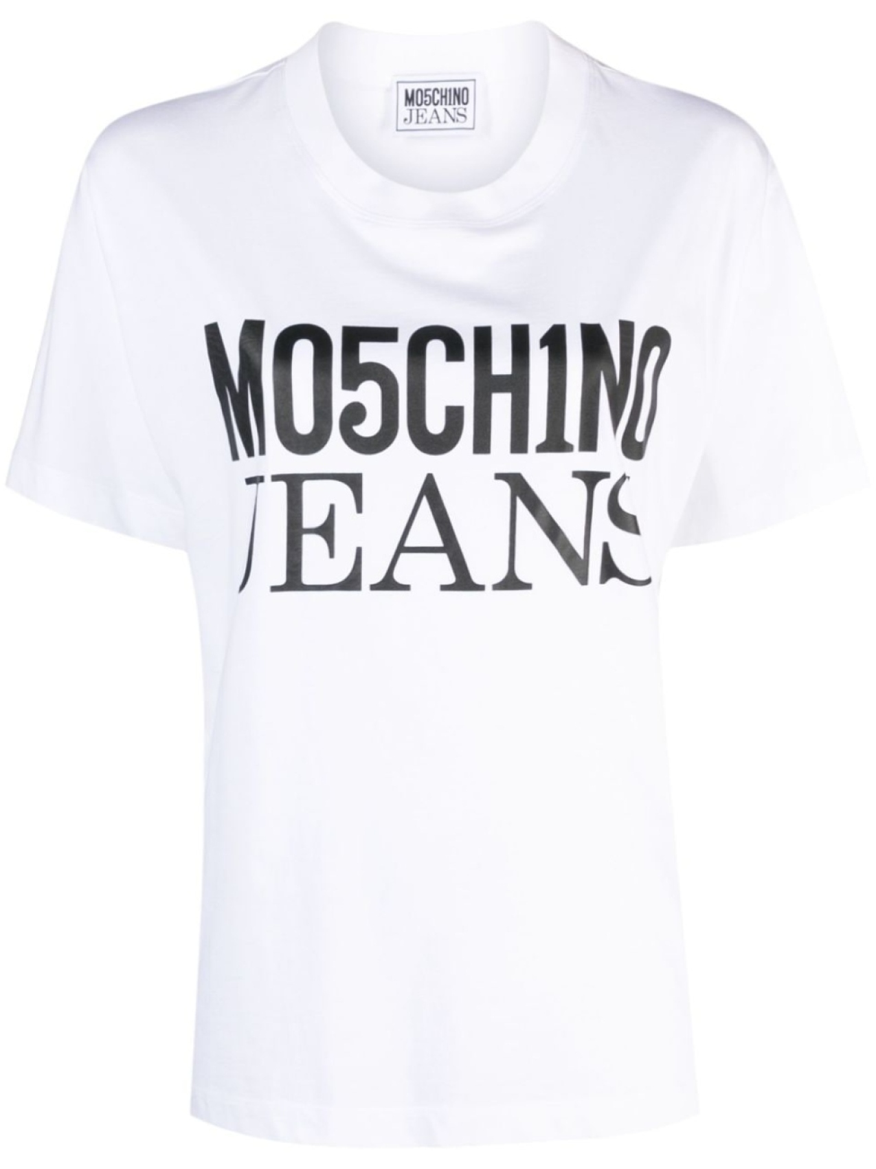 

MOSCHINO JEANS футболка с логотипом, белый