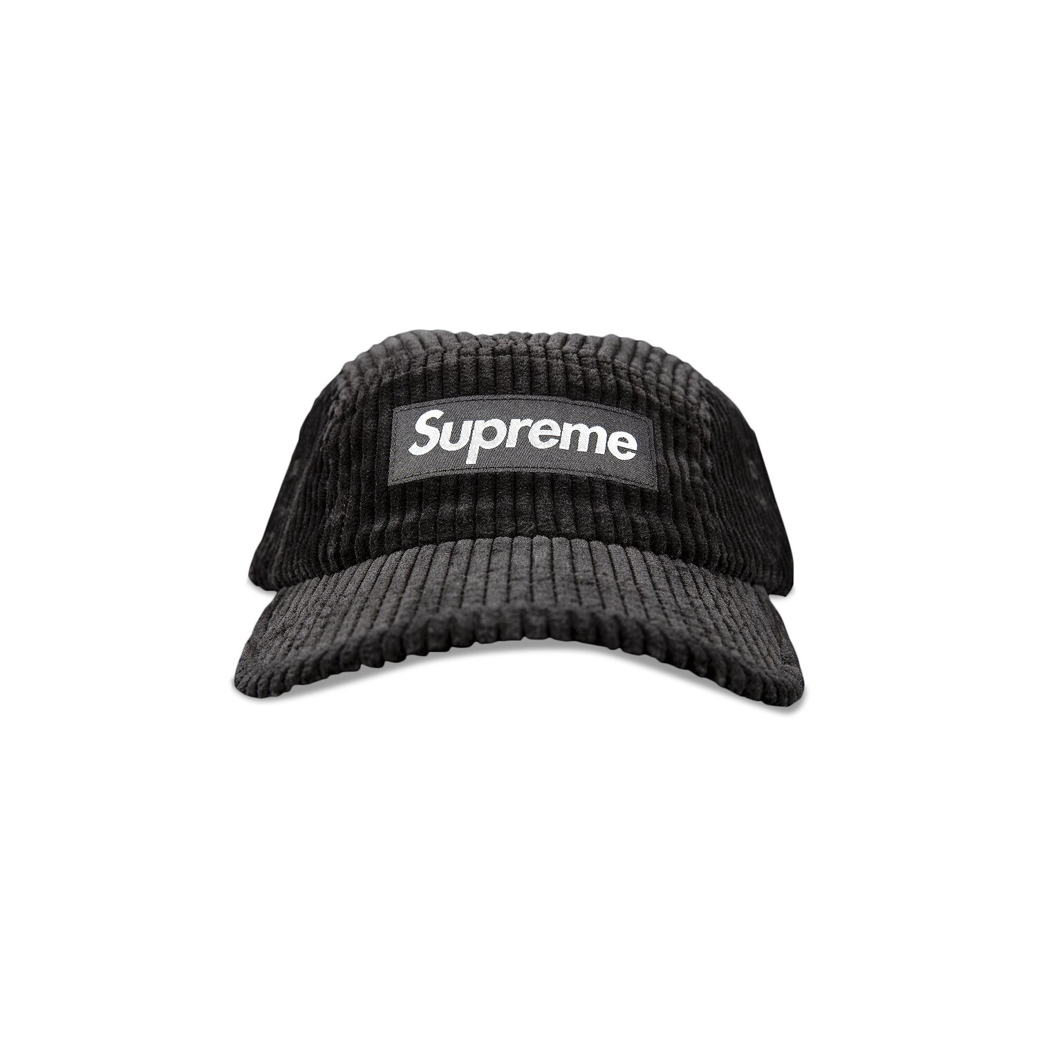 

Вельветовая кепка Supreme, черная