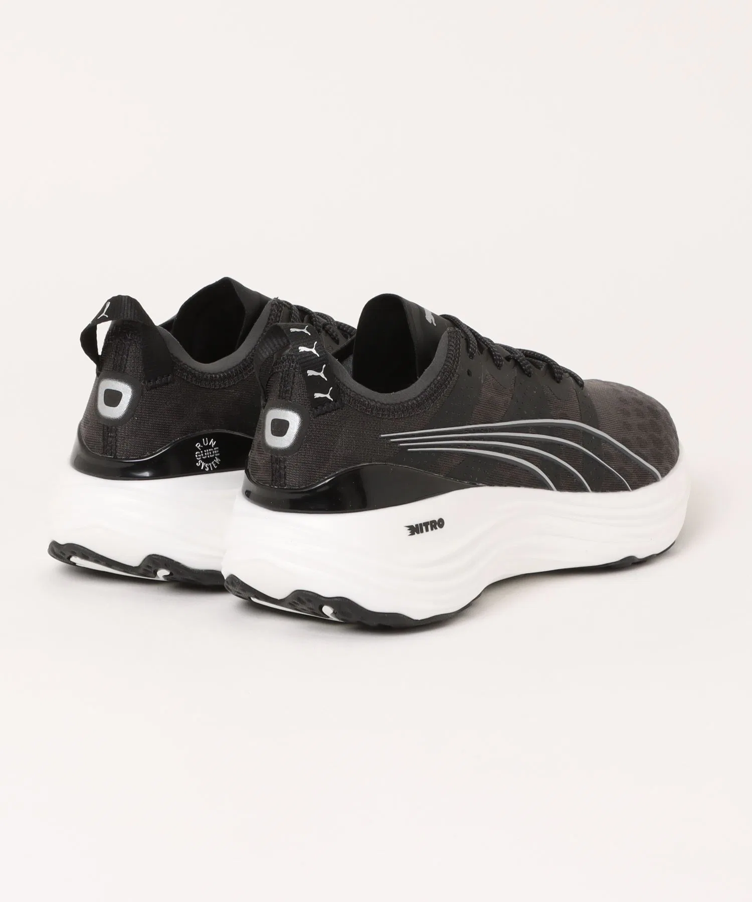 Мужские кроссовки PUMA FOREVERUN NITRO чёрные — фото 2
