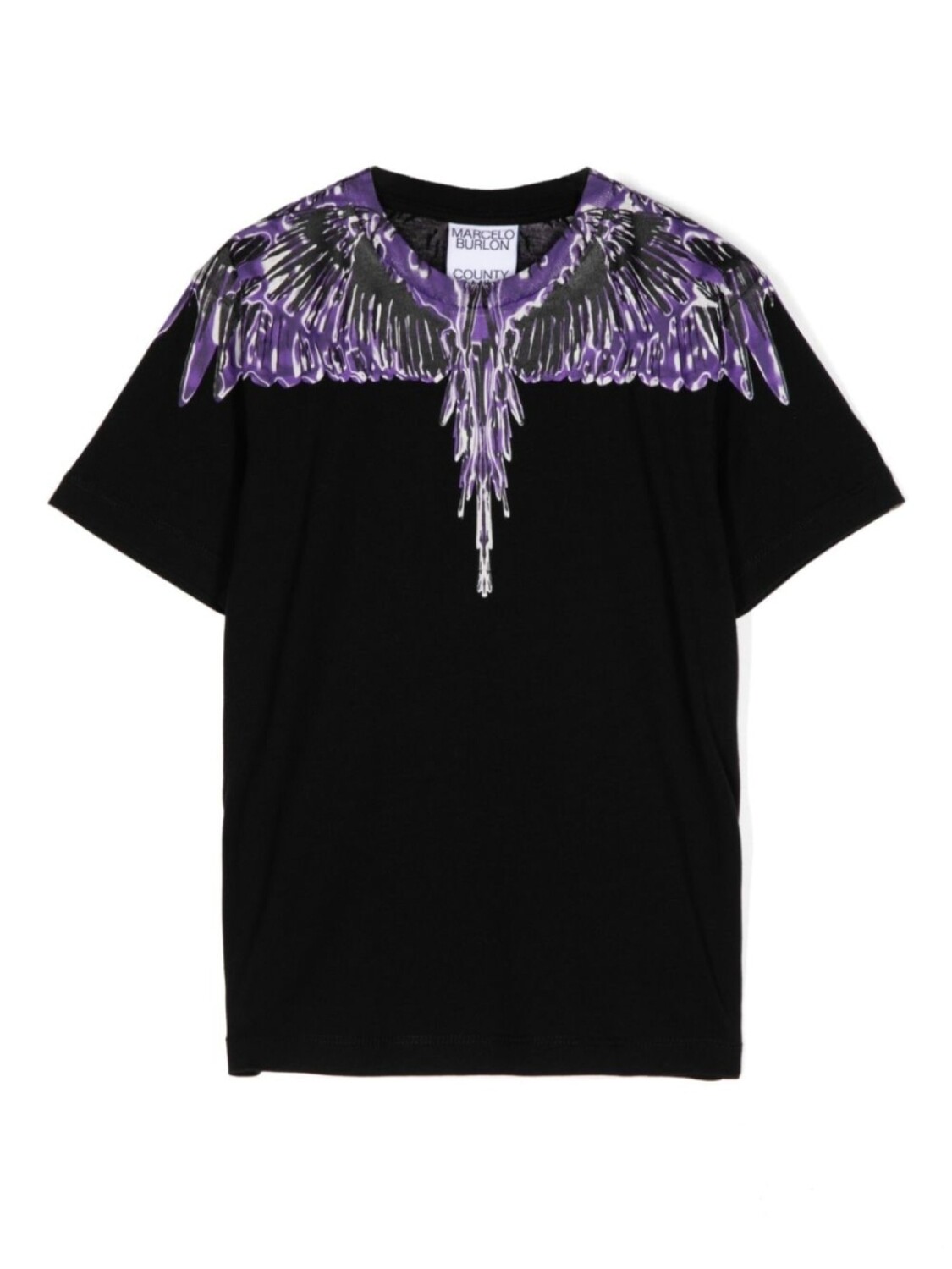 

Marcelo Burlon County Of Milan Kids футболка Icon Wings, черный