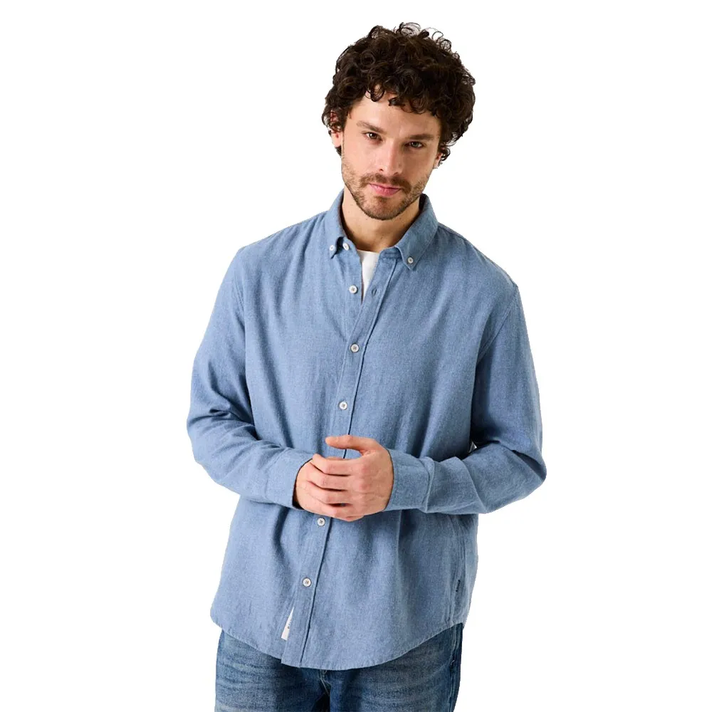 

Рубашка с длинным рукавом Garcia J51082, синий