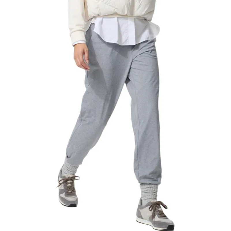 SS26 Вязаные спортивные брюки Women's UNIQLO, серый