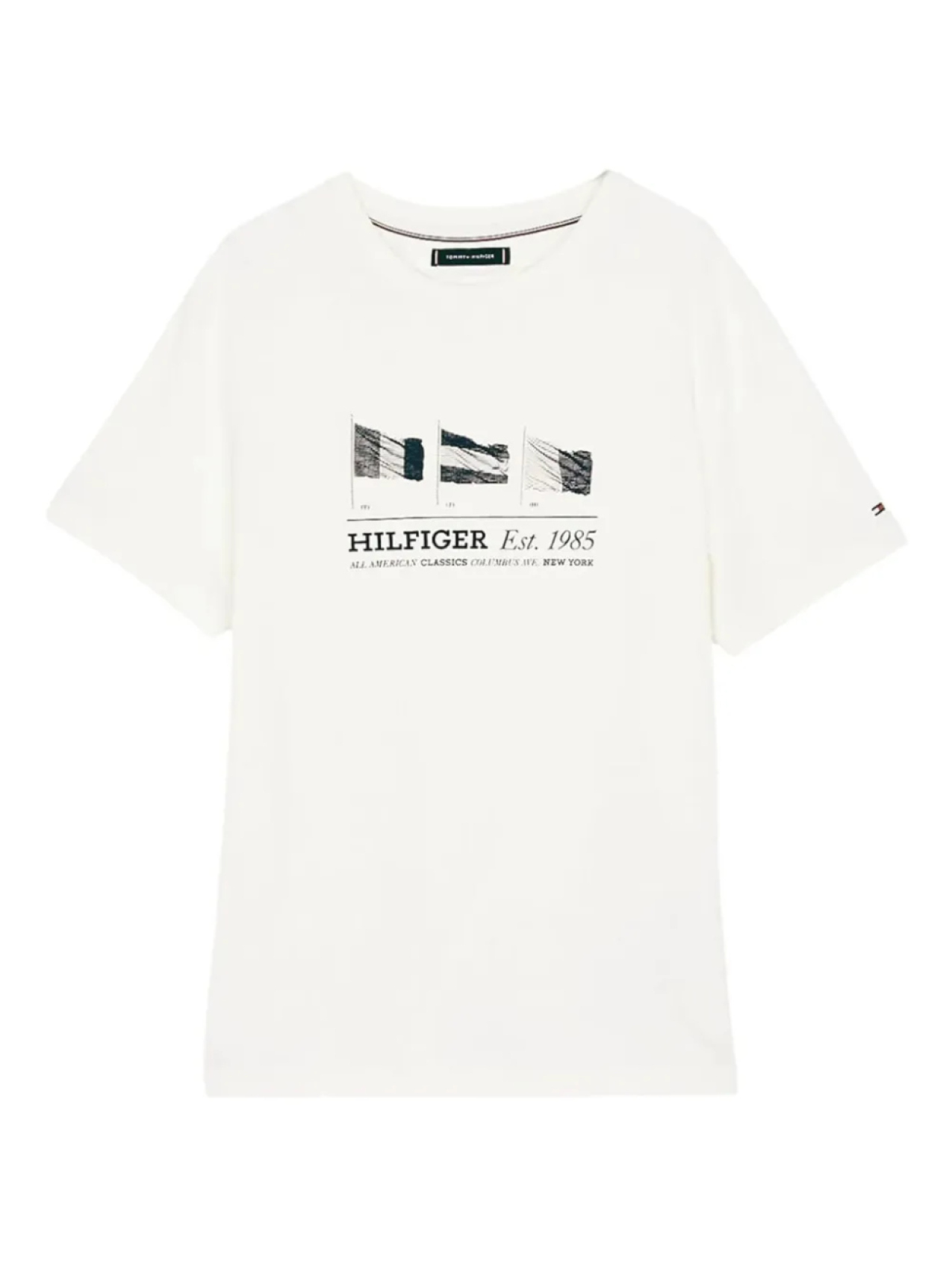 

Футболка из хлопка Tommy Hilfiger, белый