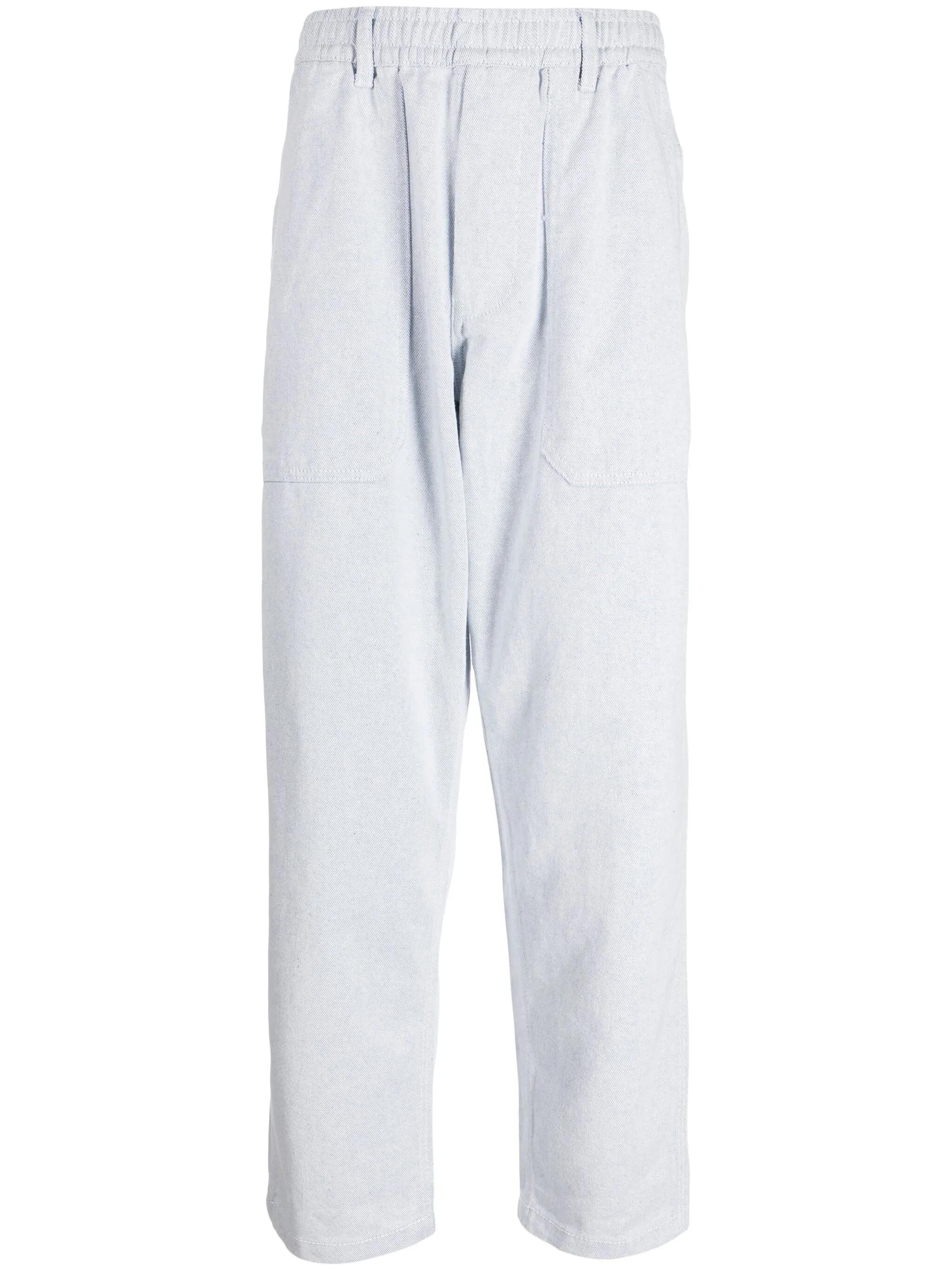 

Прямые джинсы с нашивкой-логотипом Chocoolate, синий