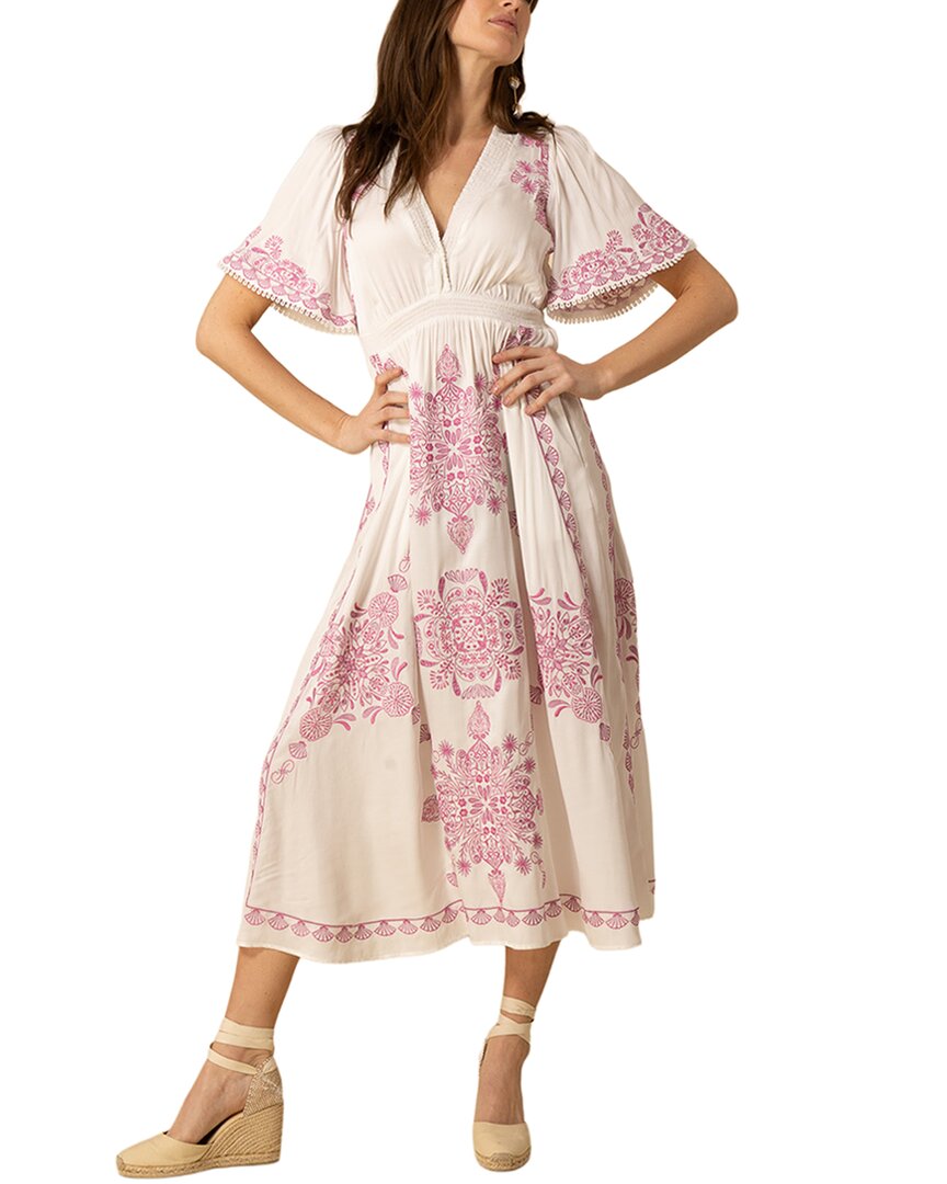 

Платье миди Hale Bob Katalina, белый