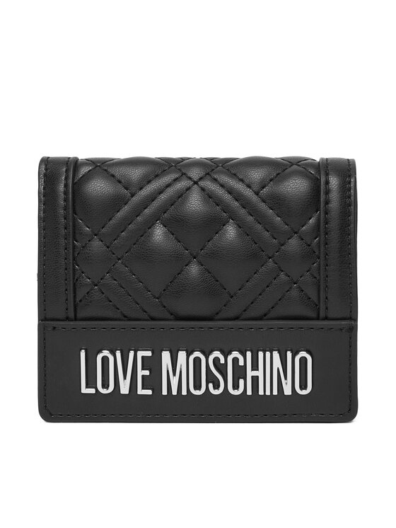 

Маленький женский кошелек JC5601PP1NLA000B Love Moschino, чёрный
