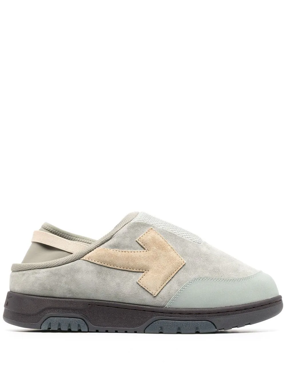 

Слипоны Out Of Office OFF-WHITE, серый