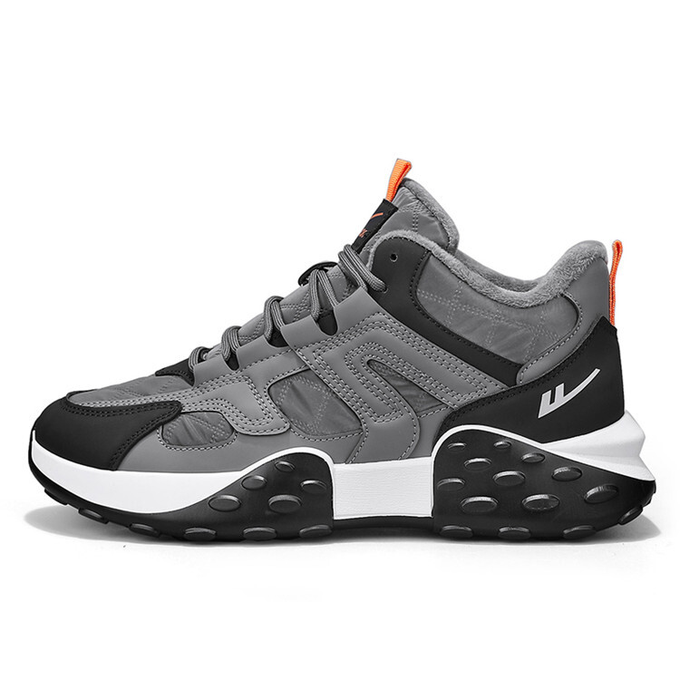 

Кроссовки WARRIOR Chunky Sneakers Men Low-top Gray/Black, серый/черный