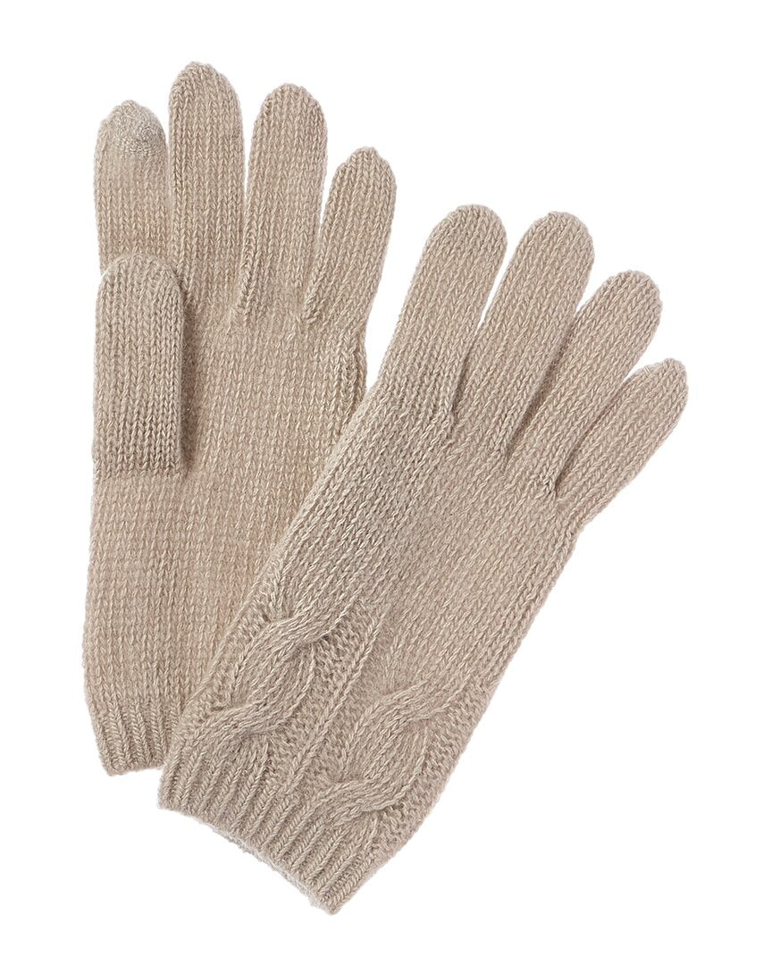 

Перчатки Portolano Cable Cashmere Tech, серый