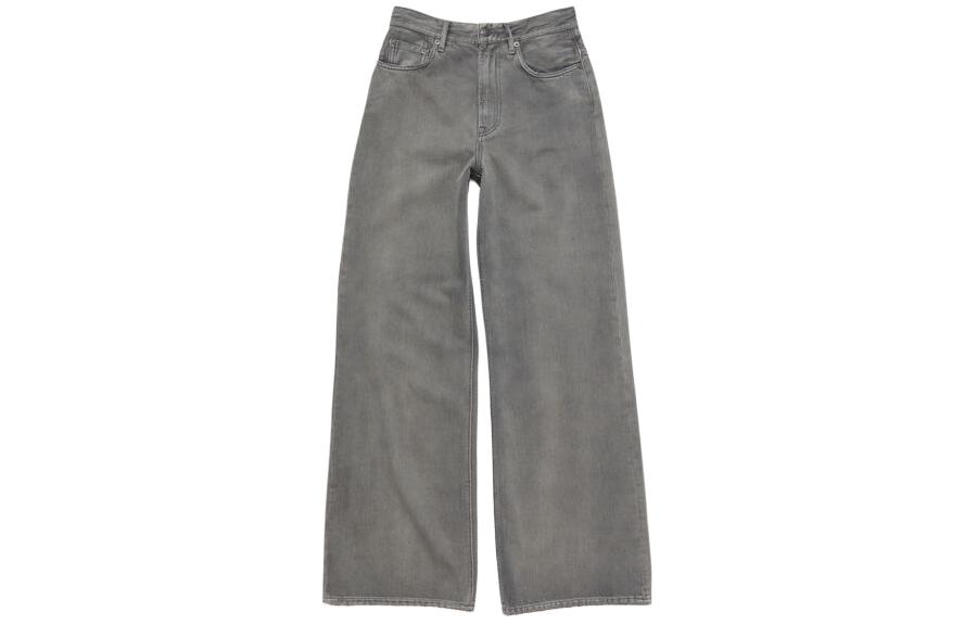 Джинсы Relaxed Fit женские серые Acne Studios — фото 2