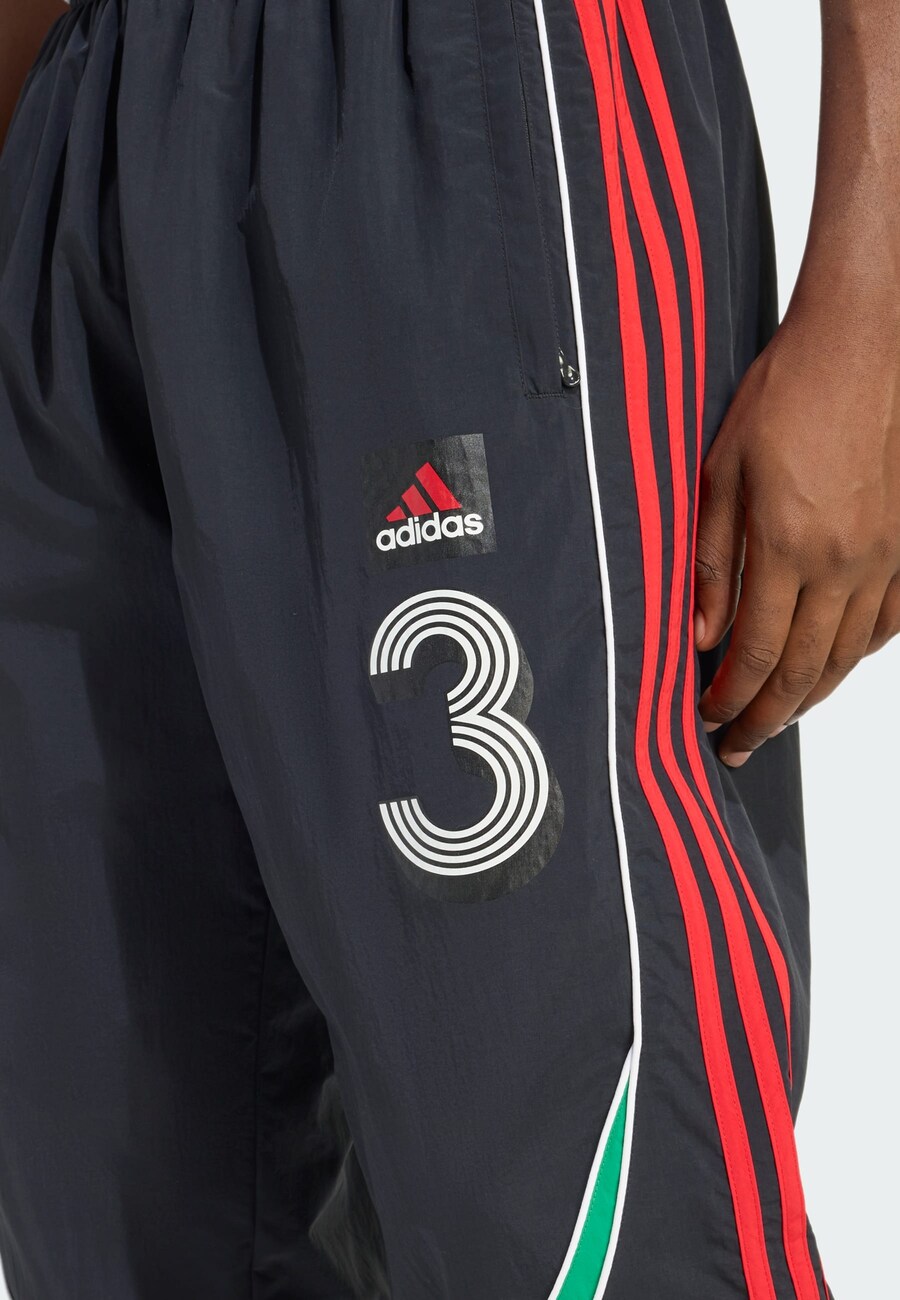 Брюки свободного кроя ADIDAS ORIGINALS Teamgeist, Black — фото 3