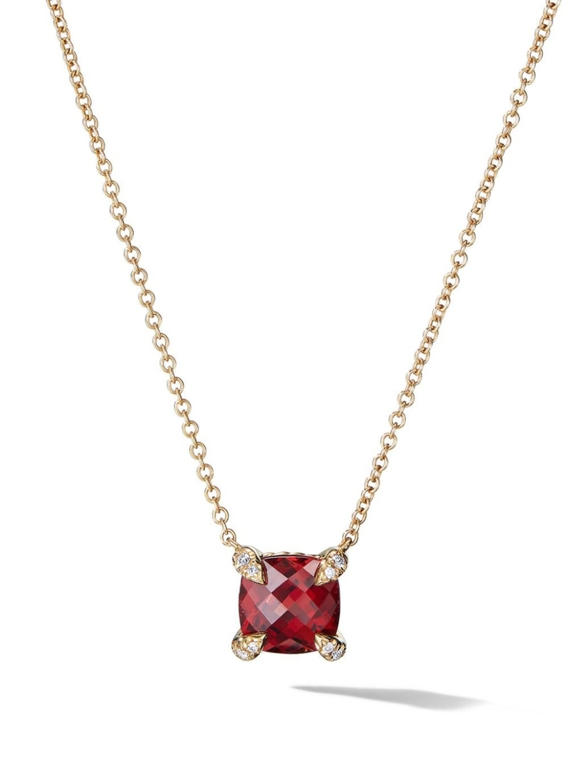 

Колье Chatelaine из желтого золота с бриллиантами David Yurman, золотой