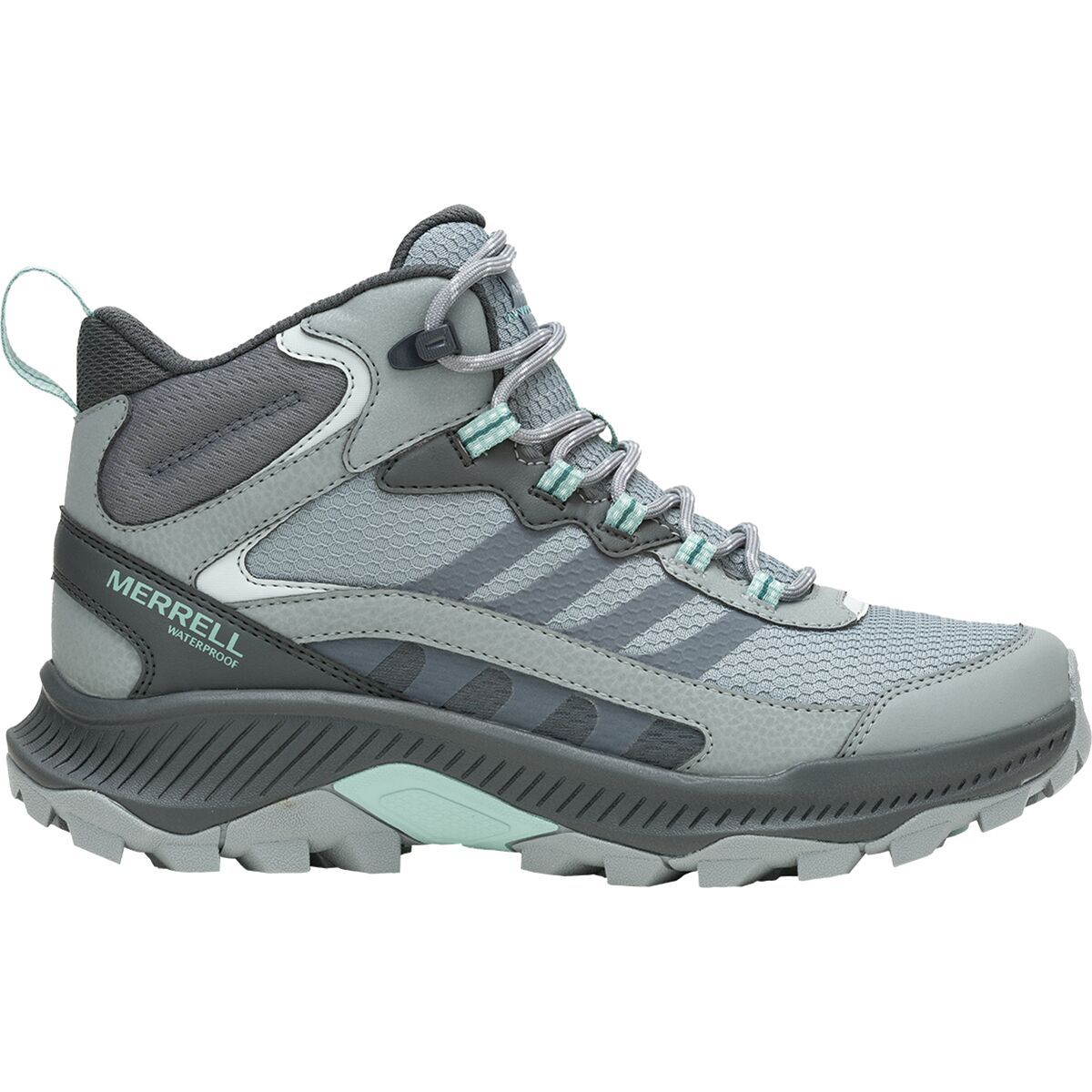 Скоростной кроссовок Speed strike 2 mid wp Merrell, цвет monument
