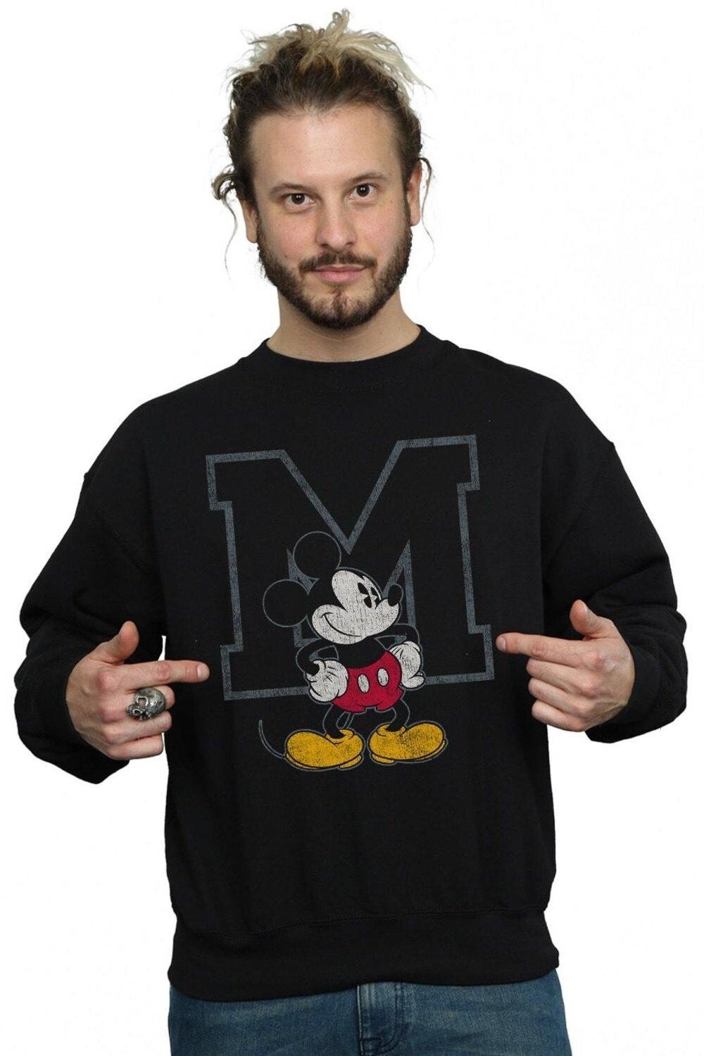 

Классический свитшот M с Микки Маусом Disney, черный