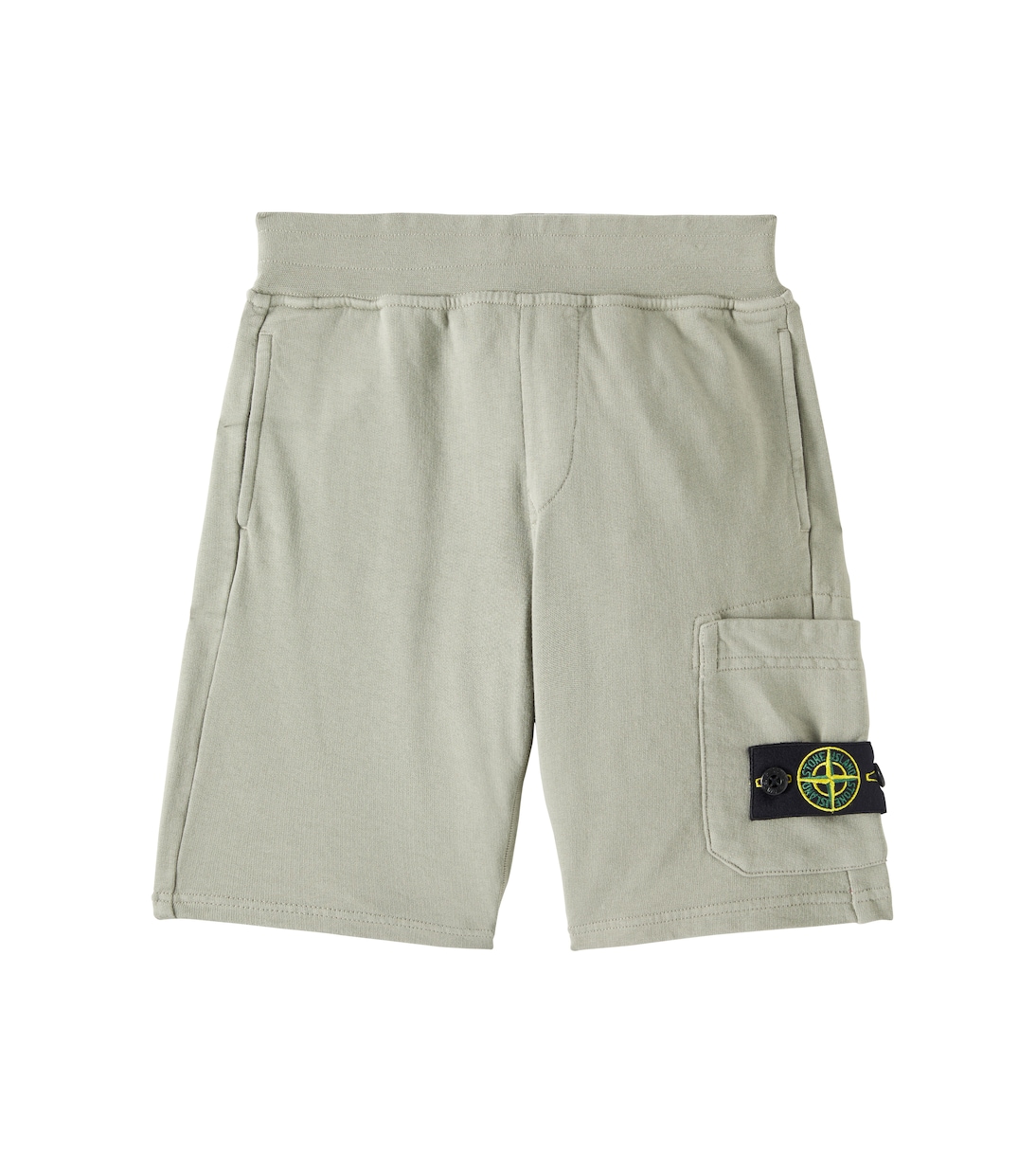 

Хлопковые шорты Compass Stone Island Junior, Mud
