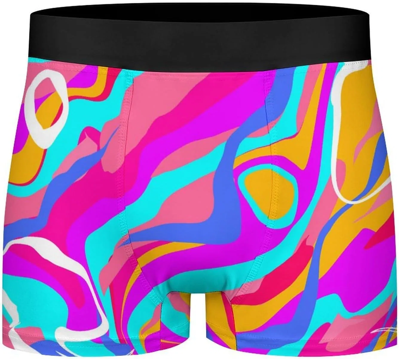Боксеры, цветные, Boxer Briefs, Colorful-1 — фото 4