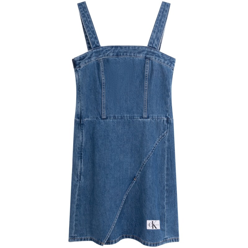 

Женское платье-комбинация Calvin Klein, цвет 1A4 - Denim Blue