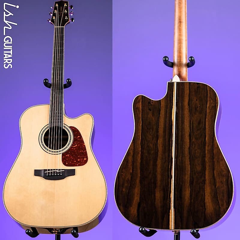 

Акустическая гитара Takamine GD90CE-ZC Dreadnought Acoustic-Electric Guitar Ziricote Natural