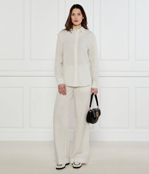 Брюки Flare fit Calvin Klein, желтый — фото 2