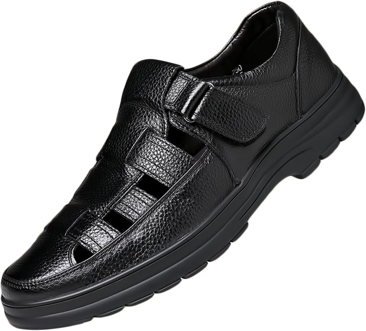 

Сандалии HNVAVQ для мужчин с закрытым носком, спортивные кожаные сандалии для улицы, летние сандалии-рыбацкие