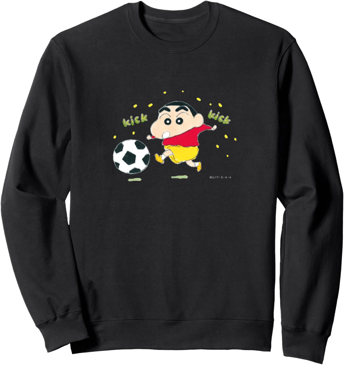 

Карандаш Шин-тян и футбольная толстовка Crayon Shinchan, черный