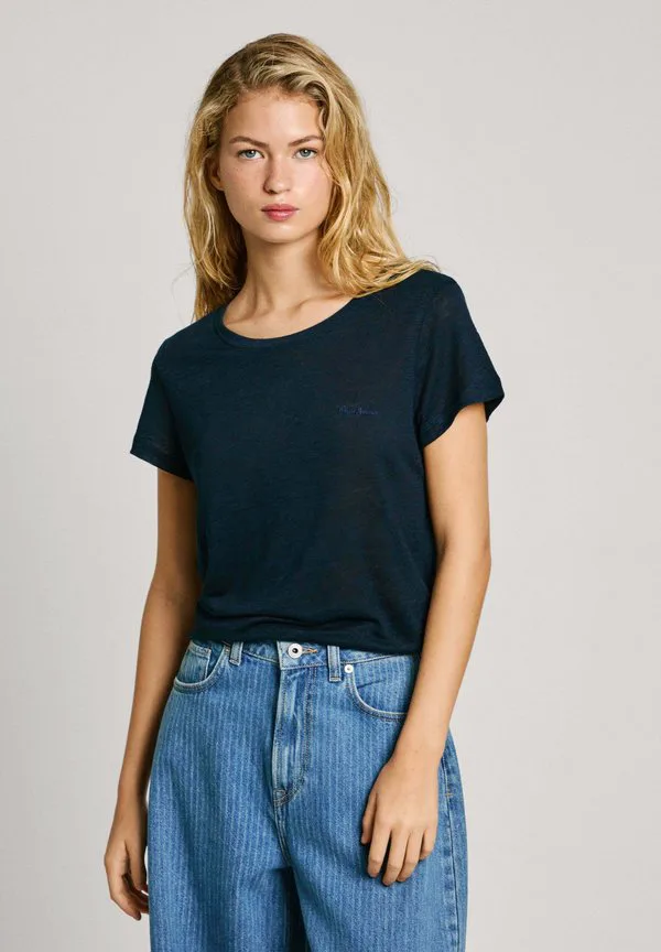 

Базовая футболка меган Pepe Jeans, Dulwich Blue, Синий, Базовая футболка меган Pepe Jeans, Dulwich Blue