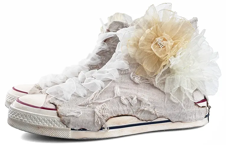 Converse Конверсы парусиновой обуви 1970-х годов унисекс, Лунная ночная бегония — фото 3