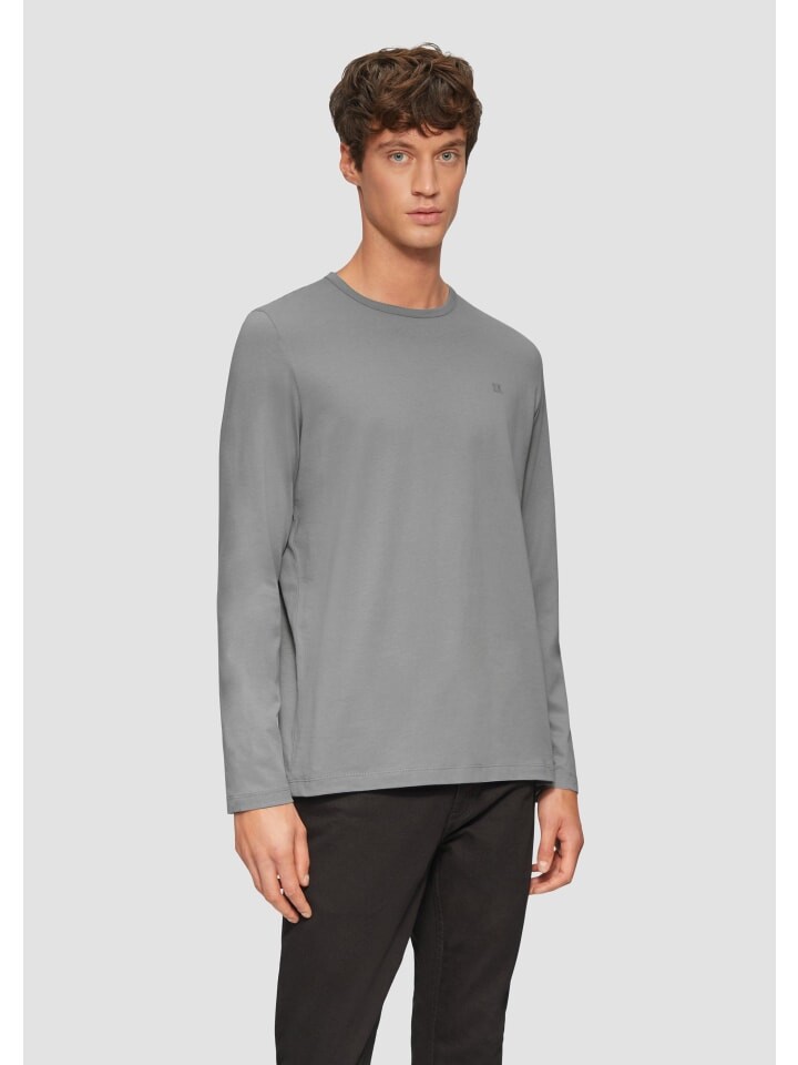 

Футболка s.Oliver T-Shirt langarm, серый