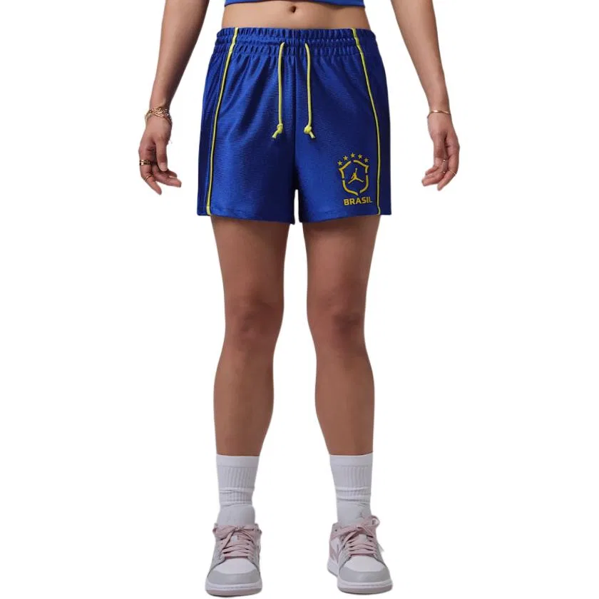 Шорты повседневные Jordan Brooklyn Old Blue/Pulse Yellow