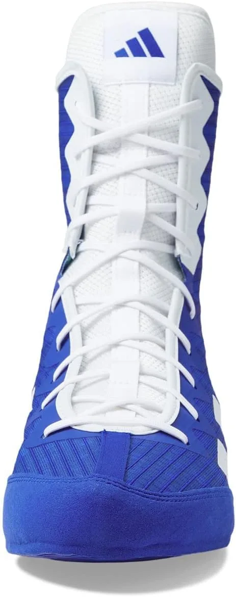 Кроссовки Adidas Box Hog 4 унисекс, белый/синий — фото 2