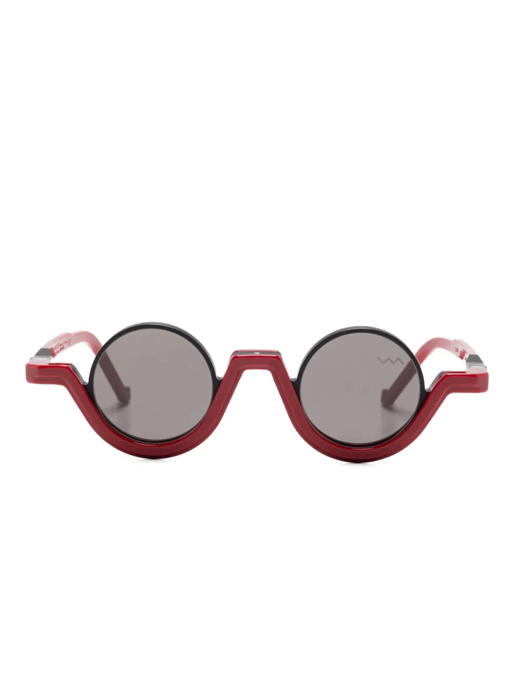 

Солнцезащитные очки в круглой оправе VAVA Eyewear, красный