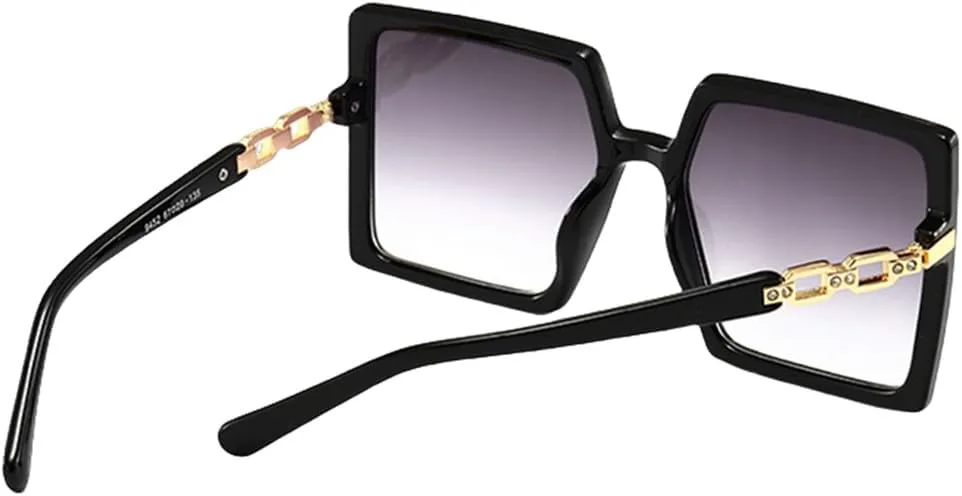 

Модные солнцезащитные очки с градиентным переходом цвета для мужчин, большие очки в винтажном стиле, солнцезащитные очки UV400 большого размера для женщин MTZJH, C5