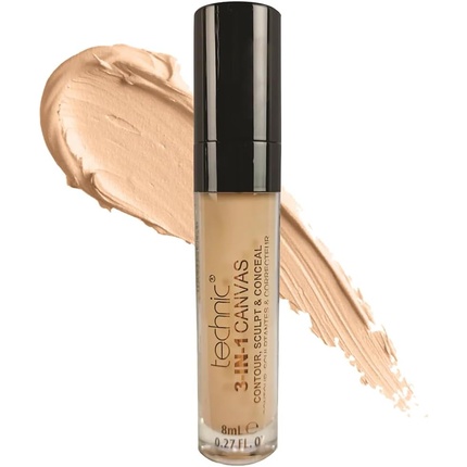 

3-в-1 Canvas Contour Sculpt & Conceal бежевый Technic