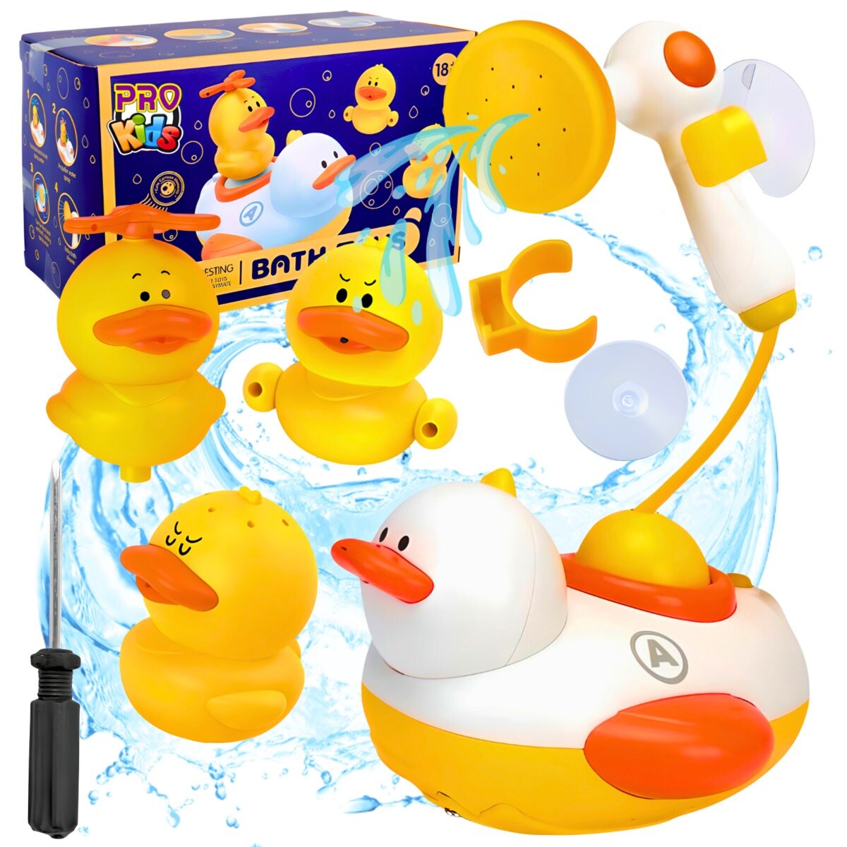 

Набор для ванны Duck с душем Водная лодка Duck + аксессуары Inna marka