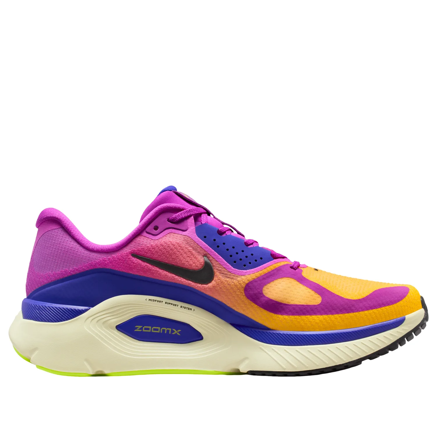 Кроссовки Nike Structure Plus 'Hyper Violet Citron Pulse', фиолетовый — фото 4