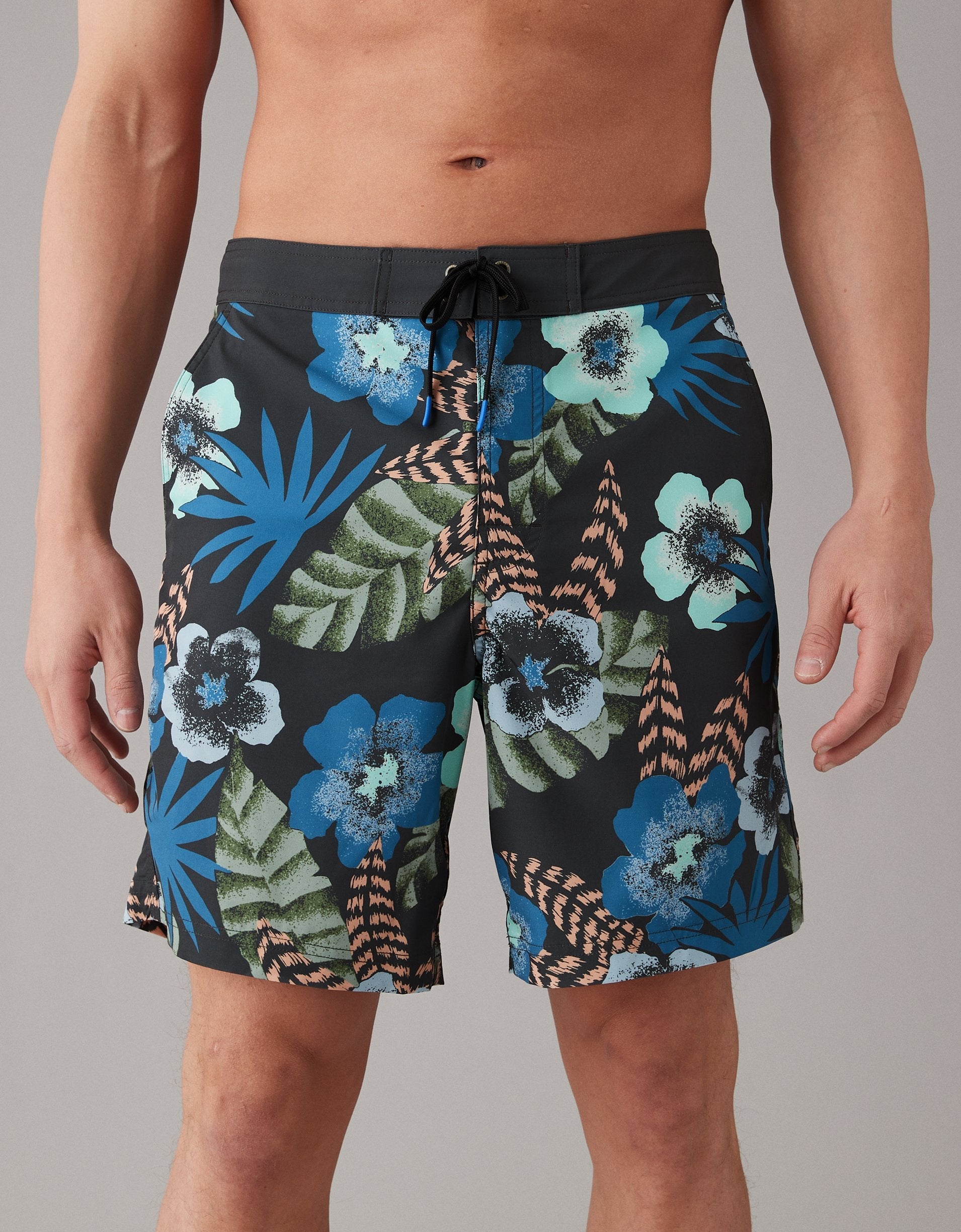 

Классические шорты для доски AE Tropical Flex 8 дюймов American Eagle Outfitters, цвет Desert Flower