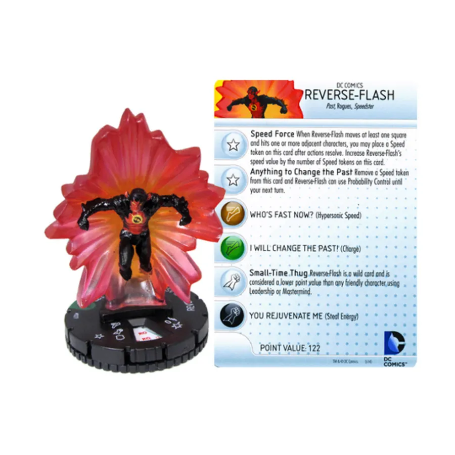 

Обратная вспышка #027, DC HeroClix - Flash - Singles